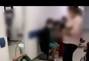Paciente se contorce de dor no Hospital Regional da Mata