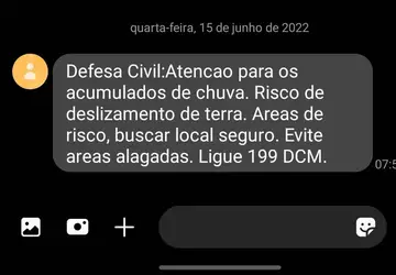 Defesa Civil de Maceió emite alerta para acumulados de chuva e risco de deslizamentos