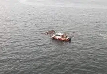 Embarcação afunda na baía de Guanabara e seis pessoas estão desaparecidas