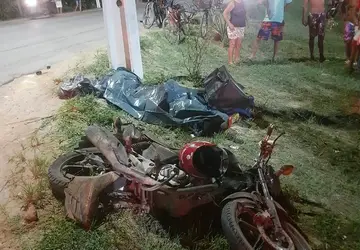 Entregador morre em acidente entre moto e carro em Marechal