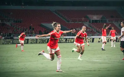 Gurias Coloradas goleiam na abertura da Supercopa do Brasil Feminina