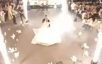 Chuva de fogos e correria: vídeo mostra como começou incêndio que matou mais de 100 pessoas em casamento no Iraque